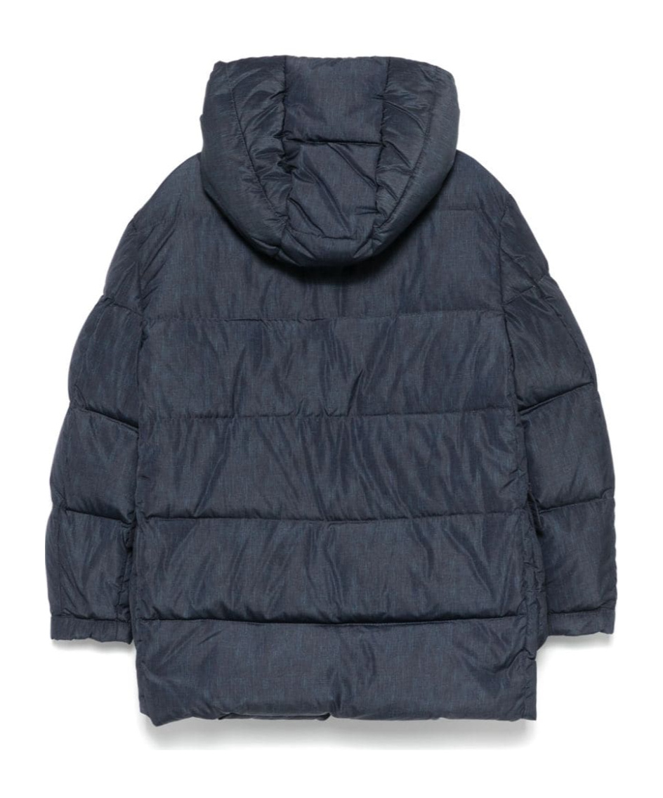 Fay Quilted Puffer Jacket In Black