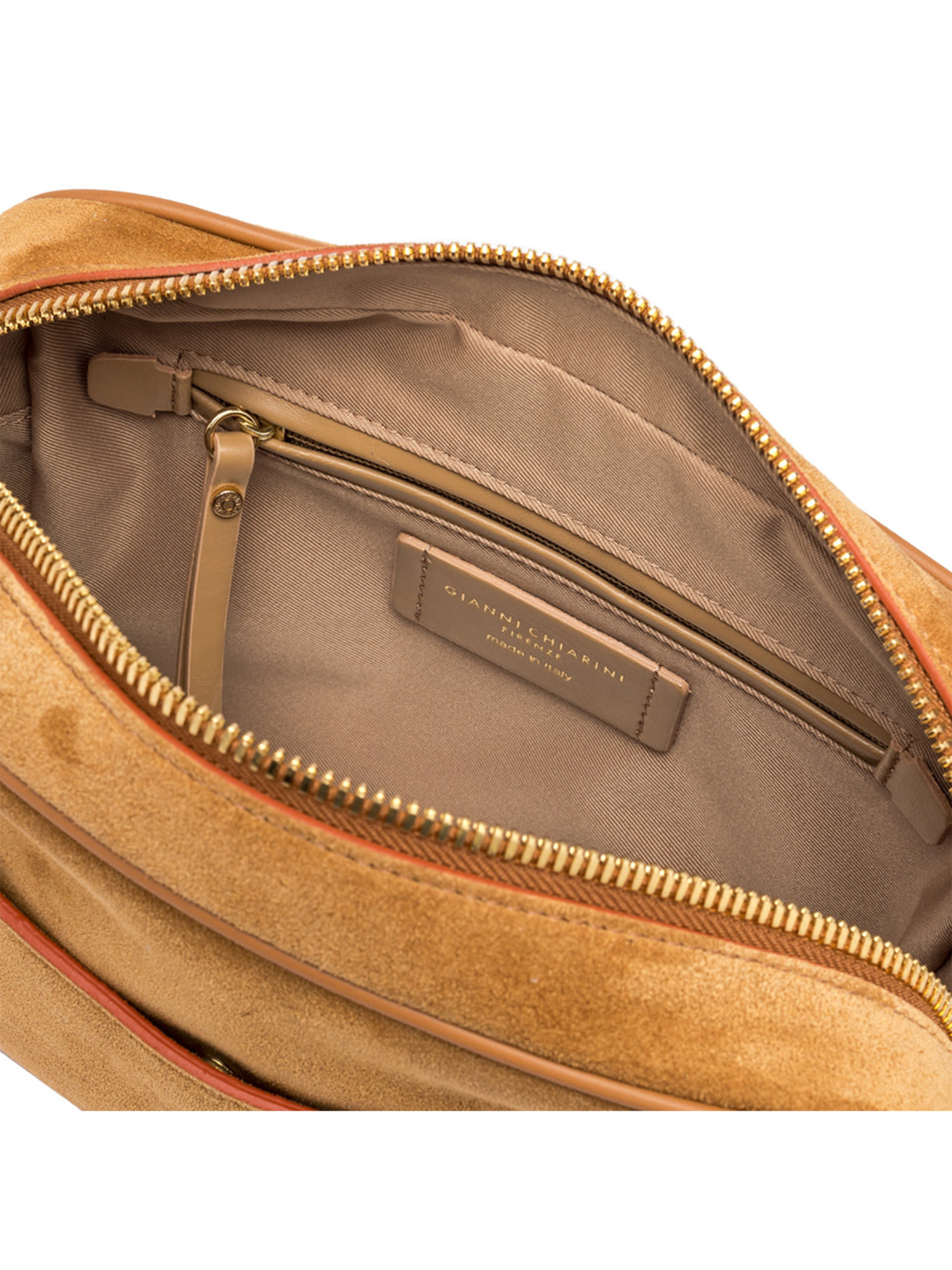 Gianni Chiarini Square Shoulder Bag In Brown