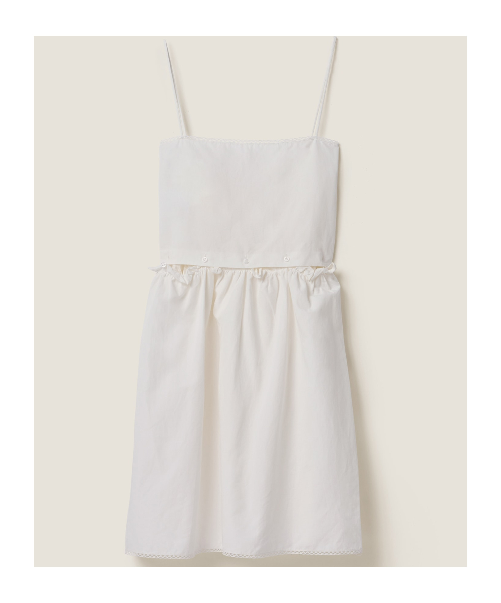 Miu Miu Logo-print Dress In White