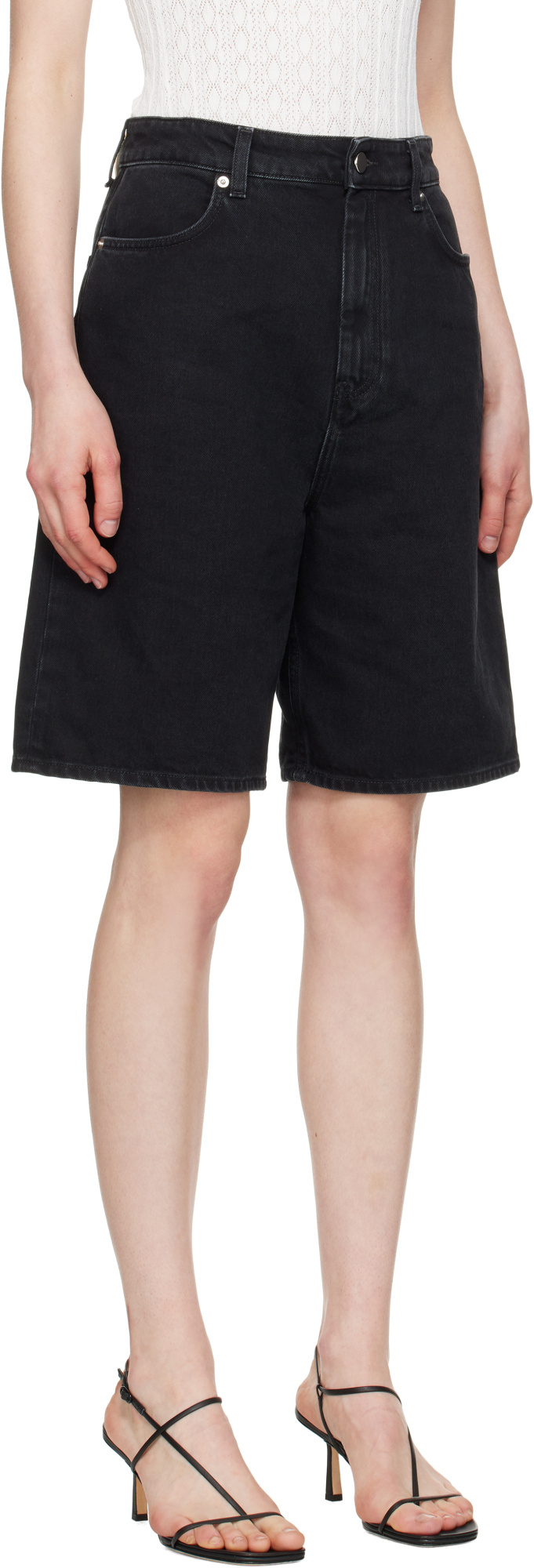 Loulou Studio Isu Denim Shorts