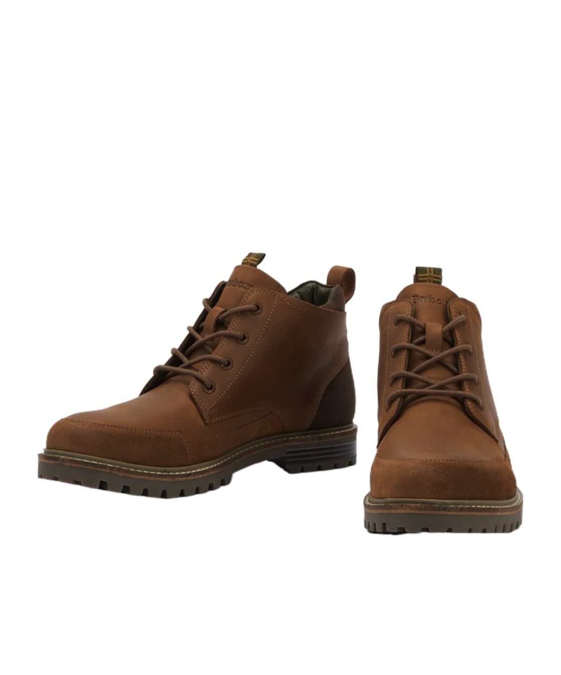 Barbour Quartz Derby Boots In Brown