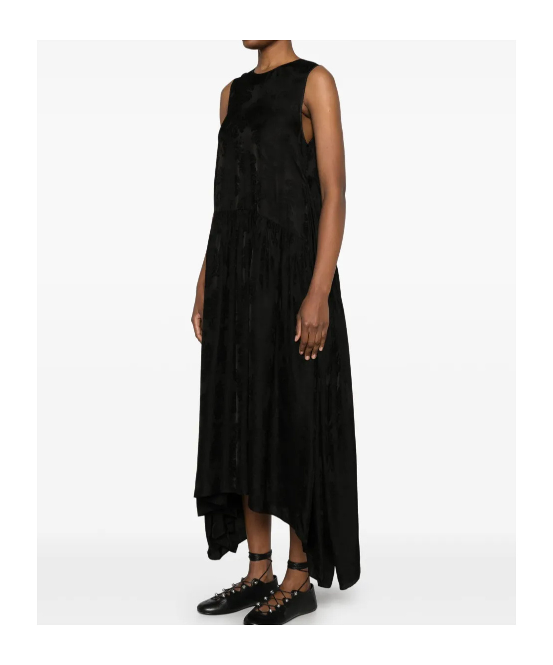 Uma Wang Avery Maxi Dress In Black