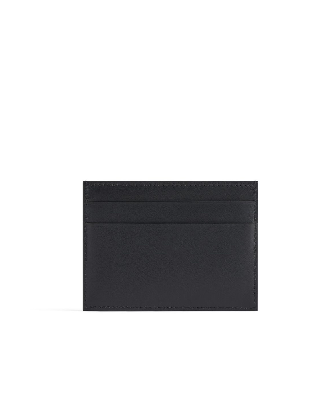Balenciaga Duty Free Leather Cardholder In Black