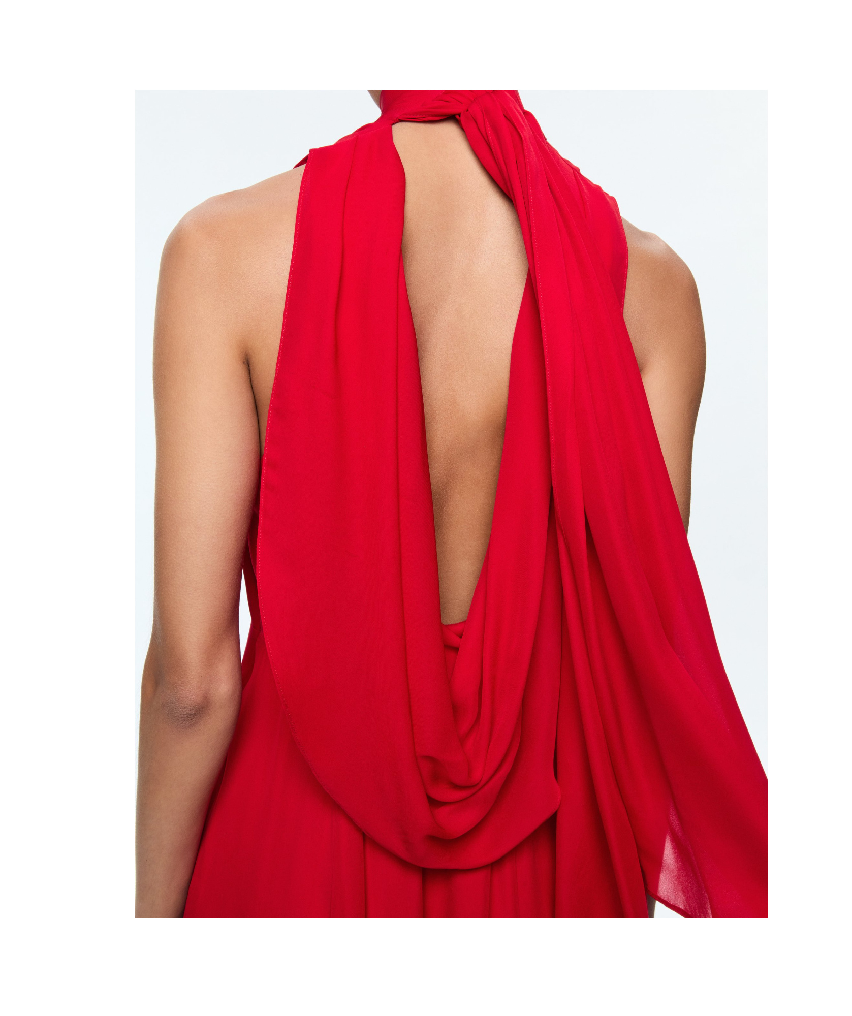 Alice And Olivia Dita Maxi Dress In Bright Ruby