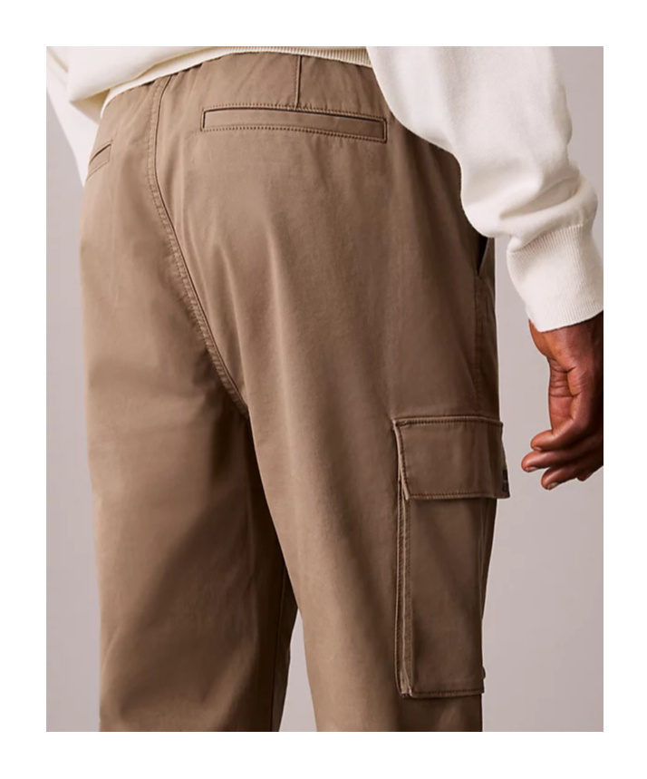 Calvin Klein Jeans Est.1978 Skinny Cargo Pants In Brown