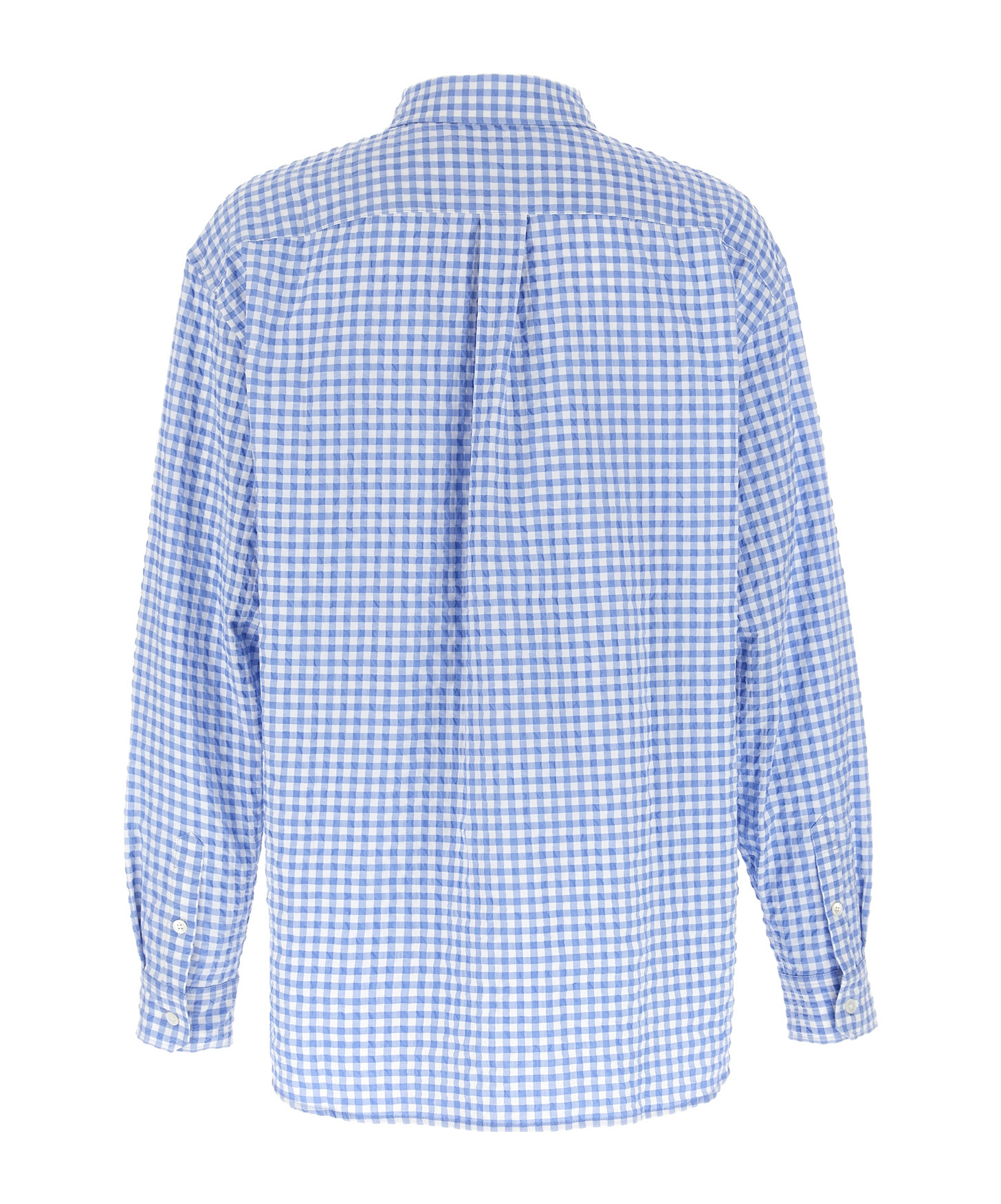 Marni Shirt Checkered Pattern Collar Button-down In Blue