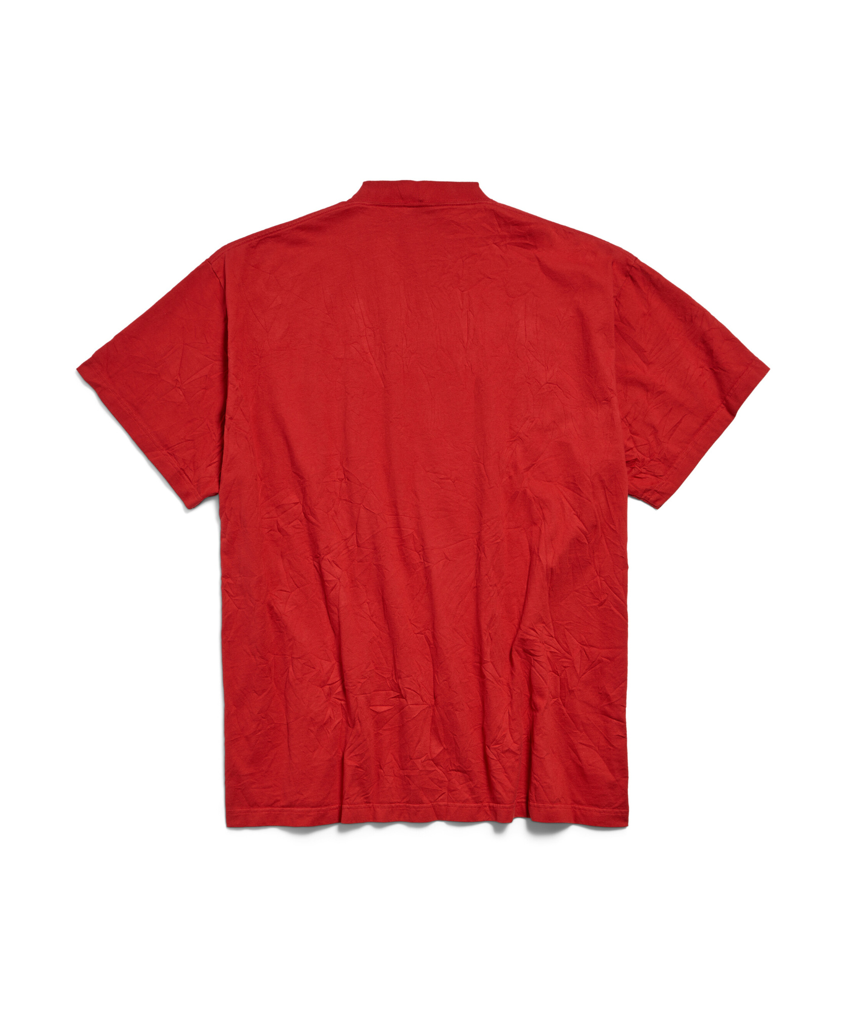 Balenciaga Keep Calm T-shirt In Red