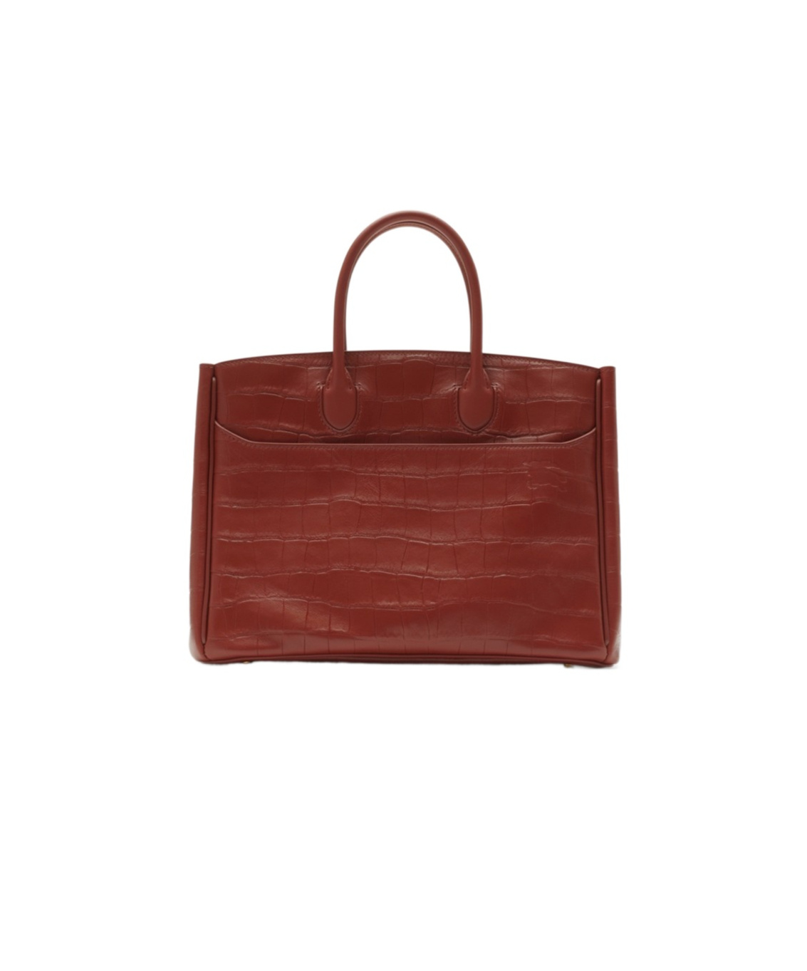 Burberry Small Rocking Horse Tote Bag In Red
