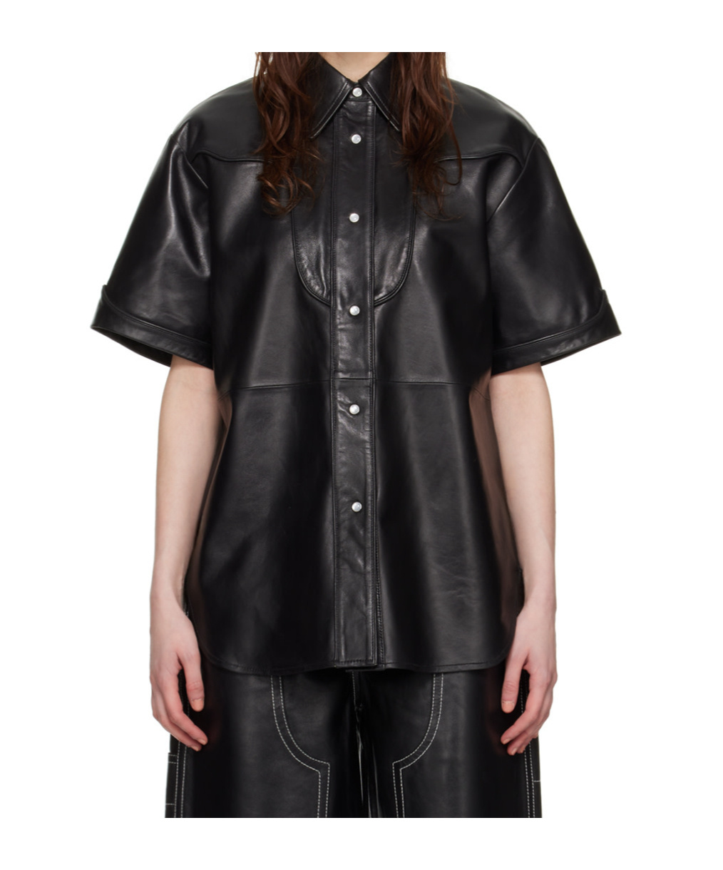 Stand Studio Short-sleeved Shirt In Black