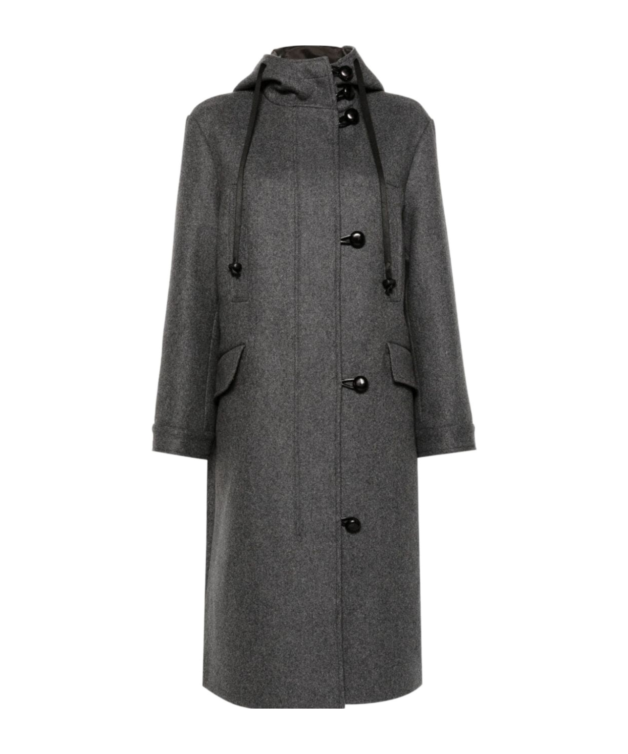 Semicouture Vincent Coat In Black