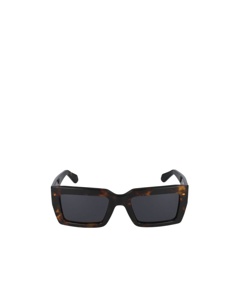 Ferragamo Geometric Frame Sunglasses In Brown