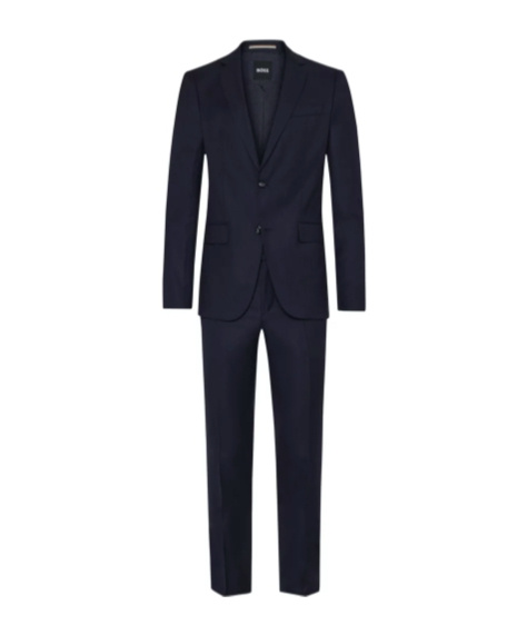 Hugo Boss Single Breasted Suit In Blue