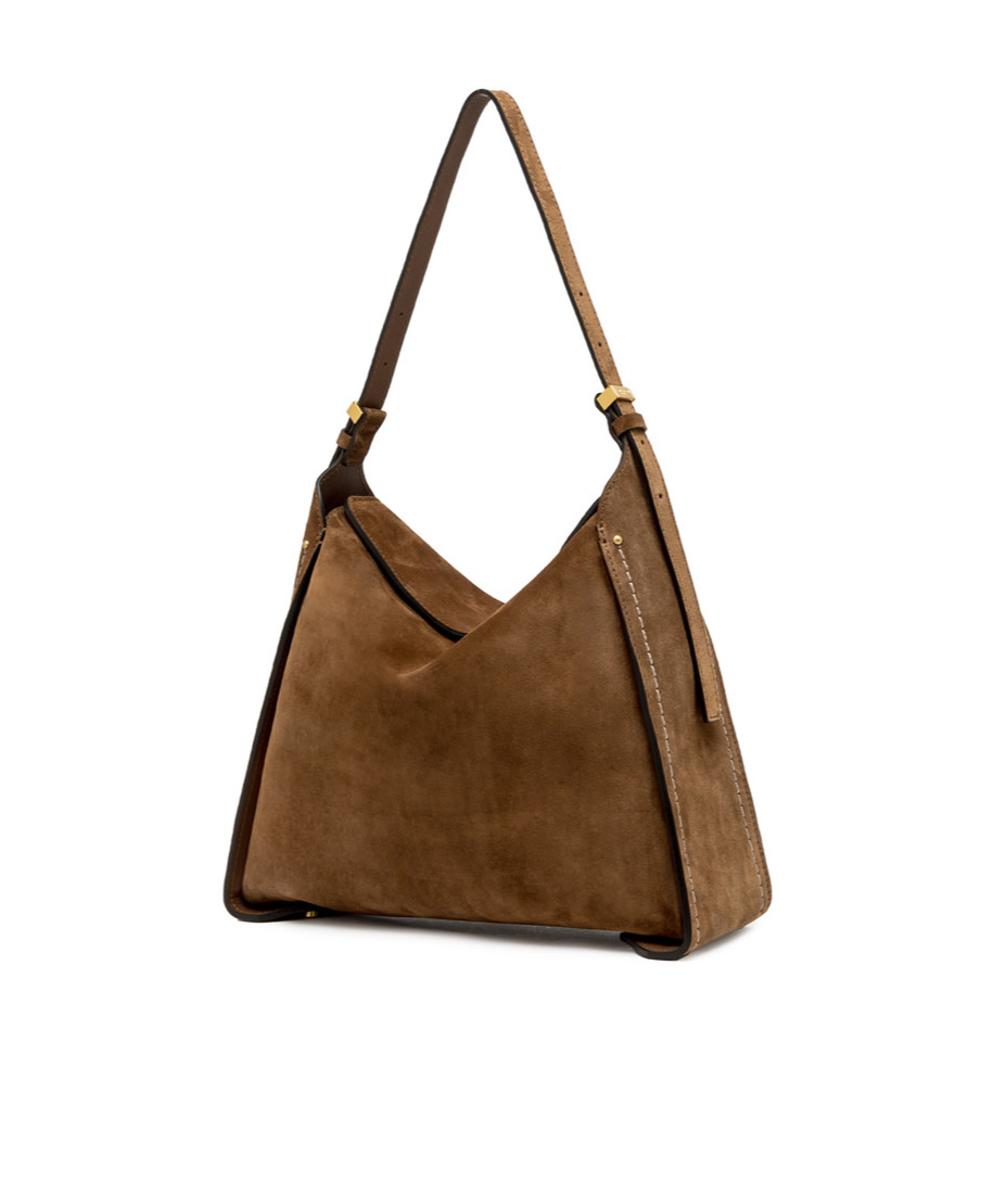 Gianni Chiarini Penelope Suede Shoulder Bag