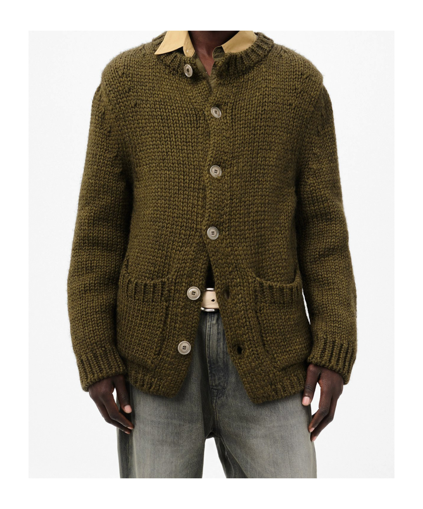 Our Legacy Over Cardigan In Green