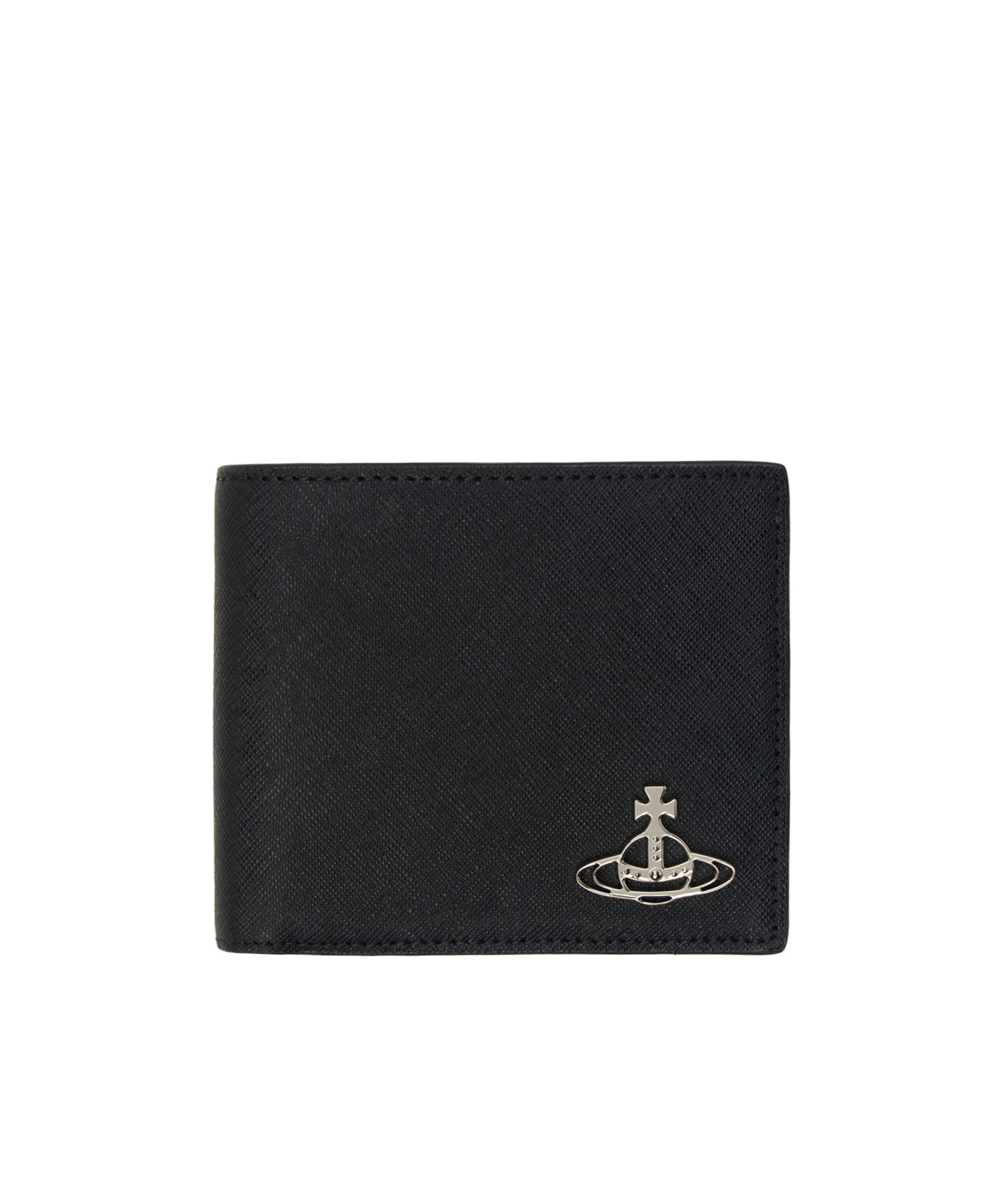 Vivienne Westwood Saffiano Wallet In Gray