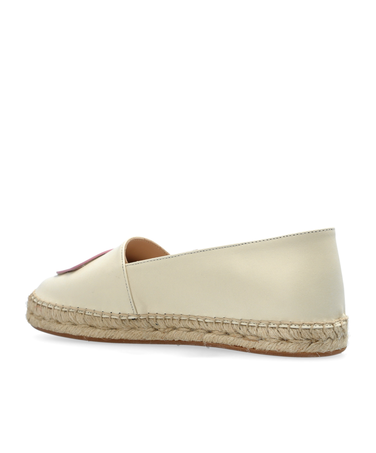 Sophia Webster Round-head Flat Shoes In Nude