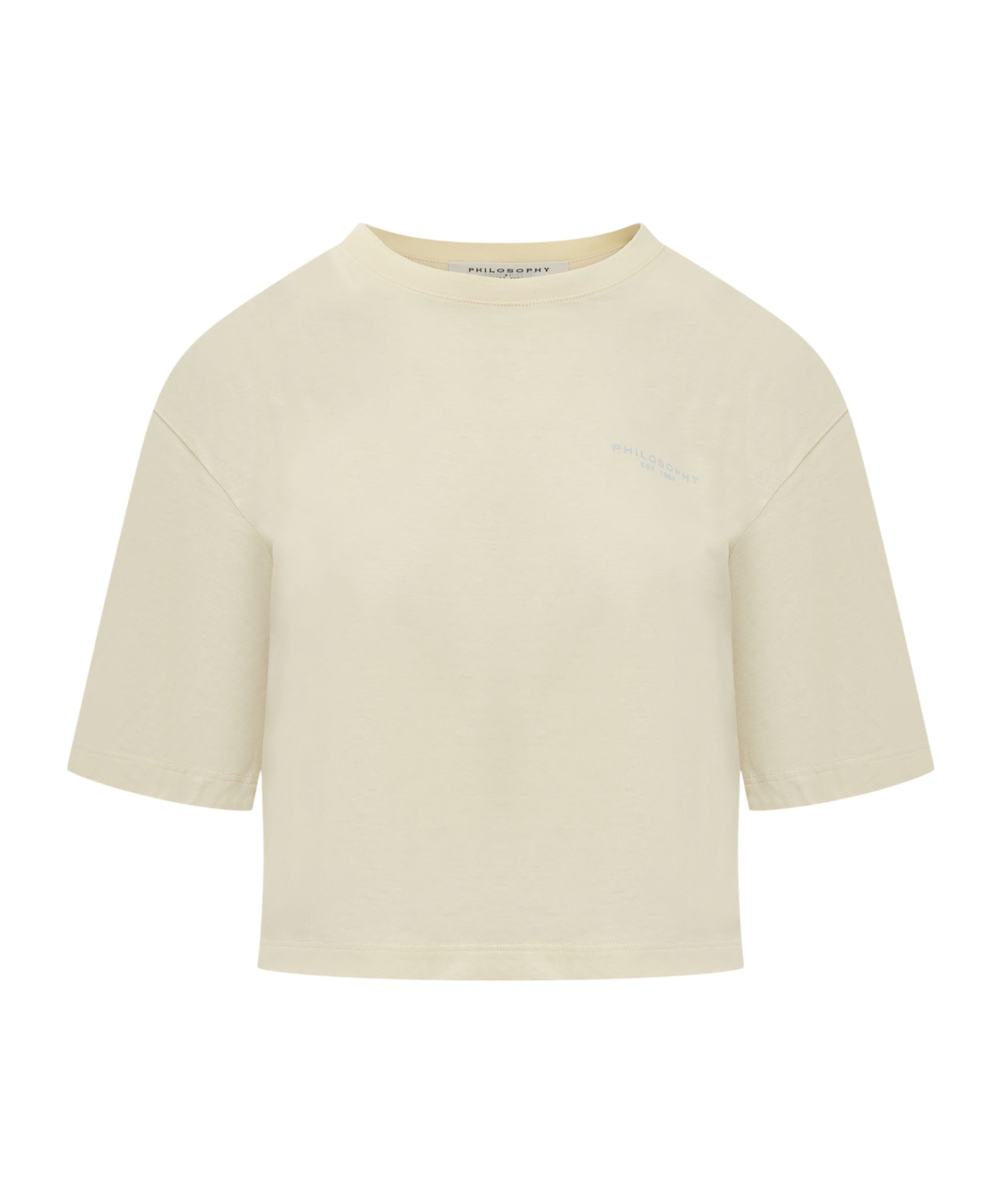 Philosophy Di Lorenzo Serafini Logo-print T-shirt In Nude