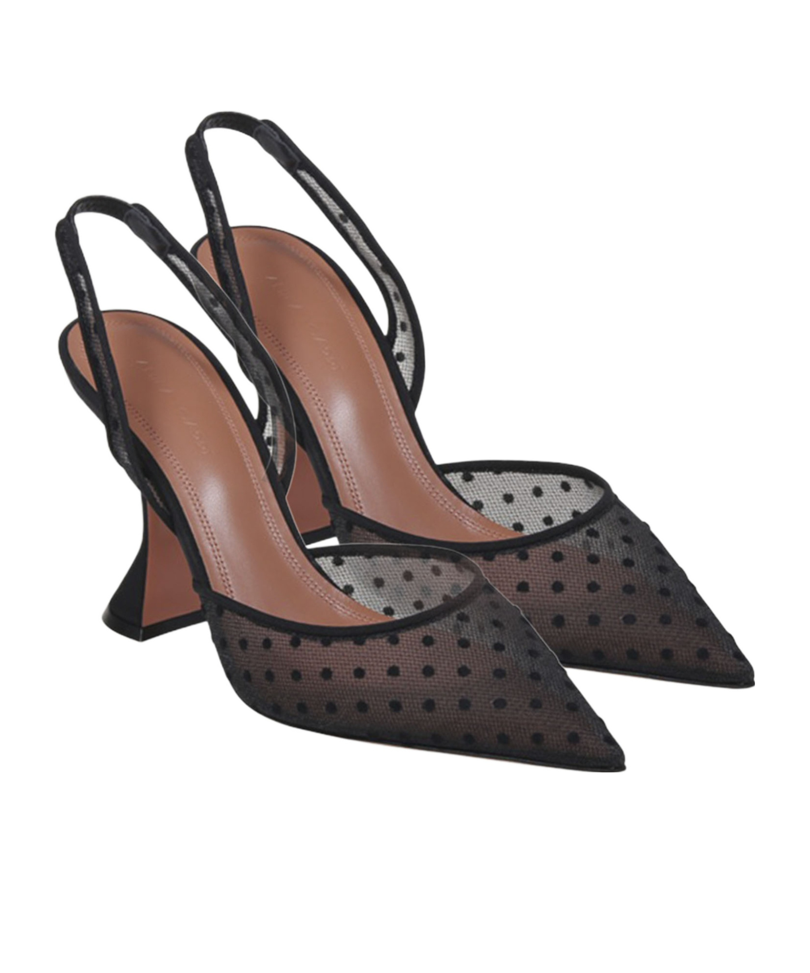 Amina Muaddi Open-toe High-heeled Sandals In Black