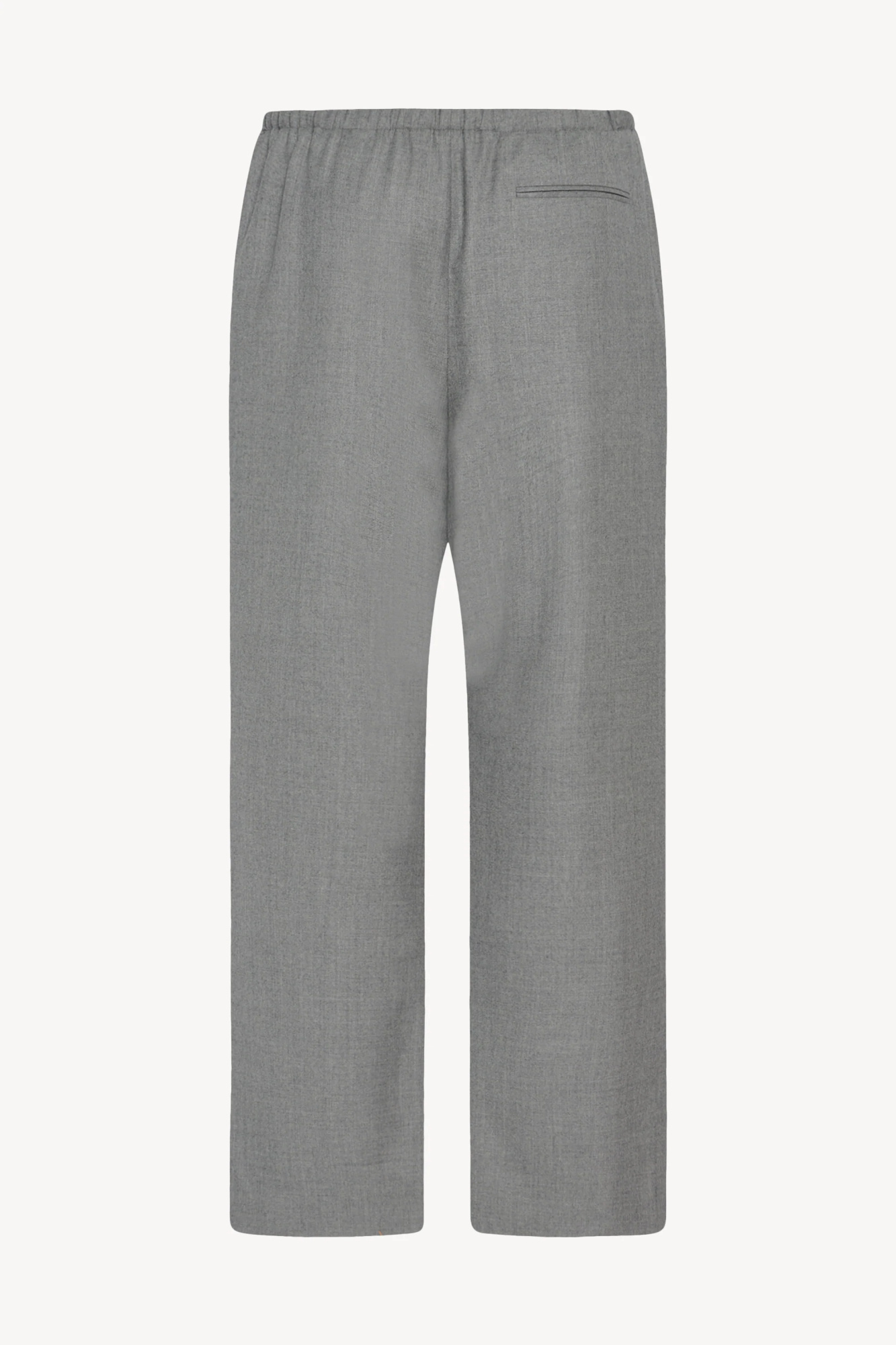 The Row Xon Pant In Virgin Wool In Gray