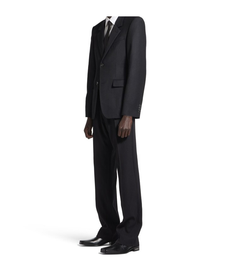Balenciaga Men's Standard Tailored Jacket In New Black In Black