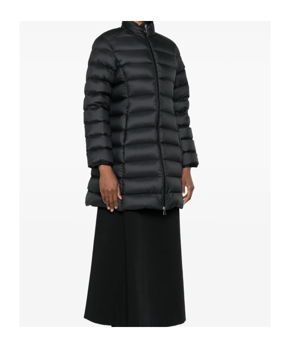 Moncler Igesse Long Down Jacket In Blue