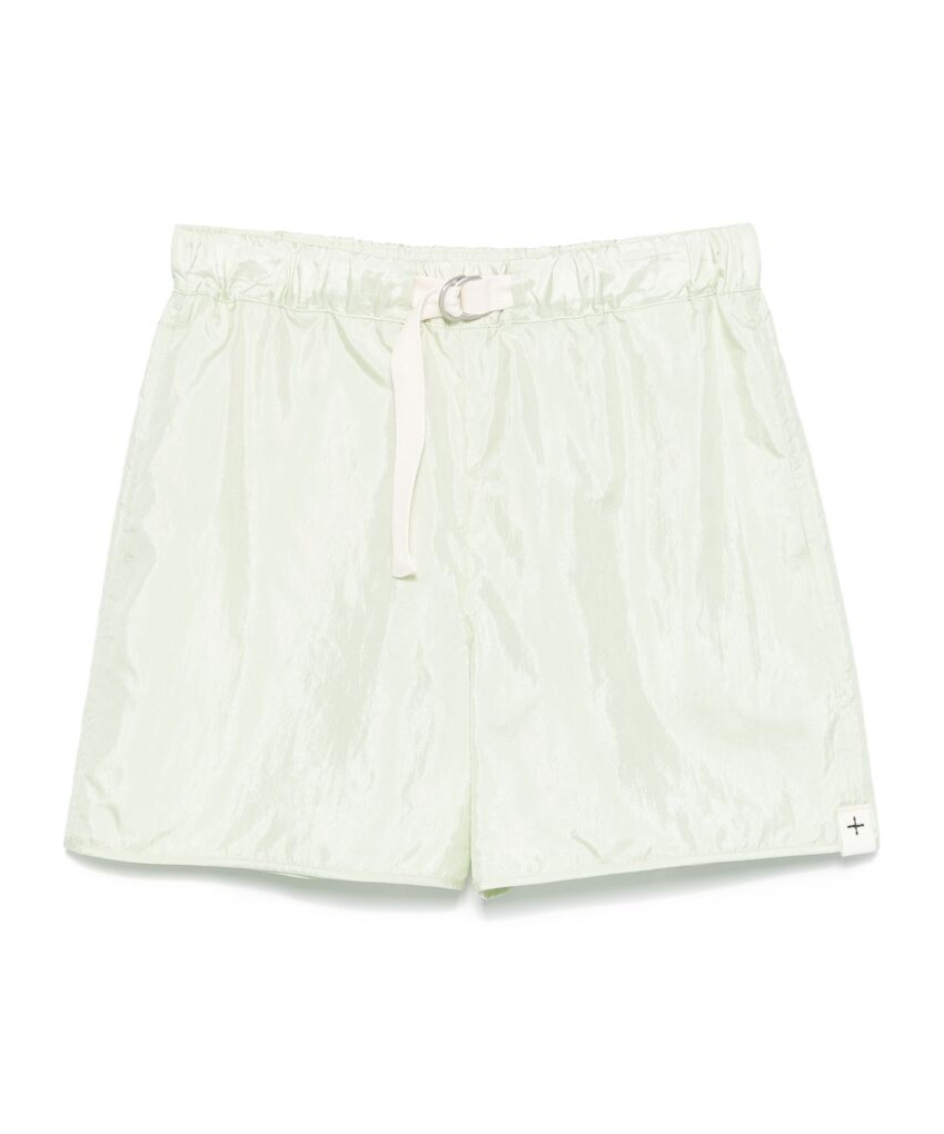 Jil Sander Elastic Shorts In White