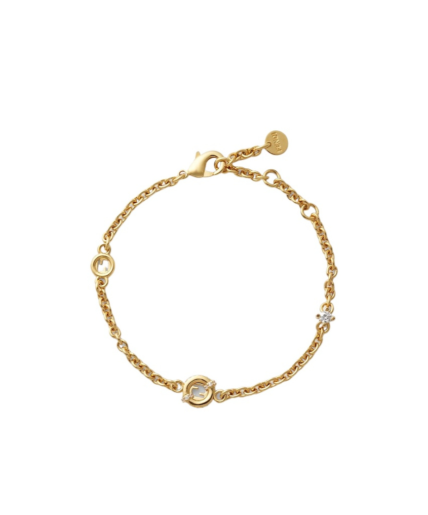 Fendi Gold-colored Bracelet In Gold
