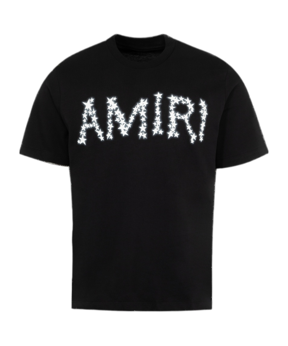 Amiri Man T-shirt Black Size L Cotton In Black