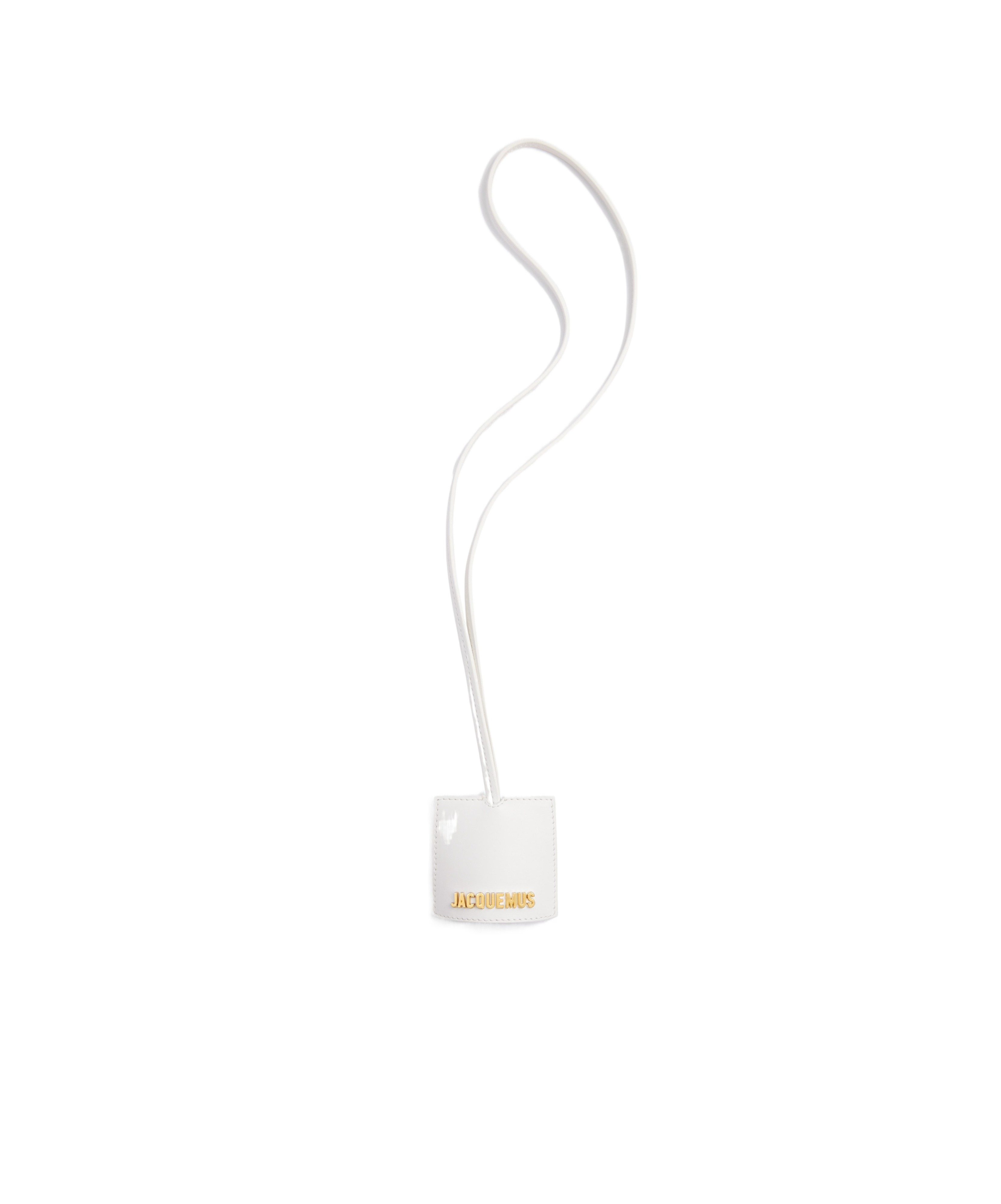 Jacquemus Le Porte Clés Bagage Keychain In White