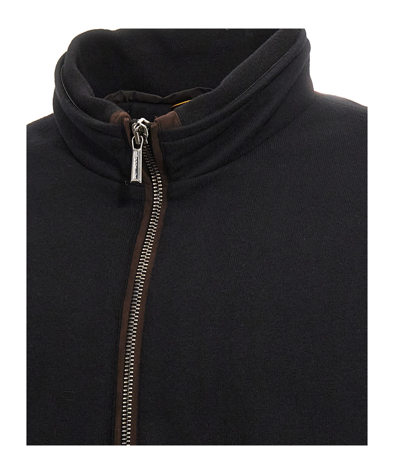 Moorer Wool Blend Bellati Down Jacket In Black