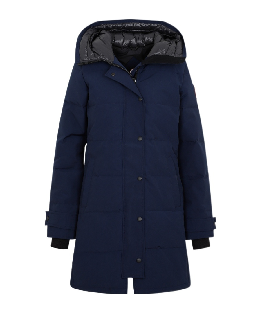 Canada Goose Shelburne Quilted Parka In Black