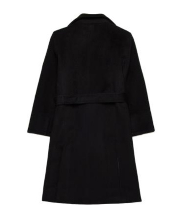 Max & Co Wool Coat In Black