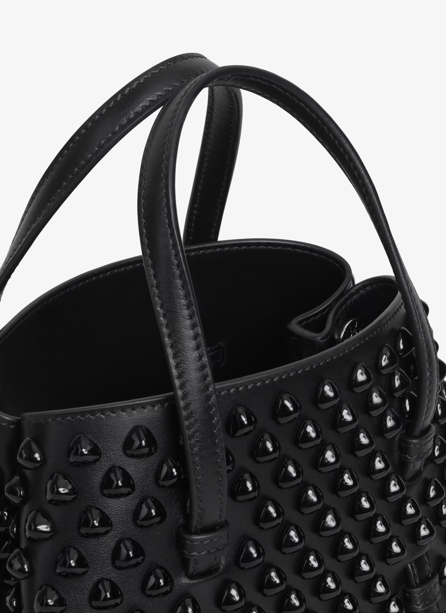 ALAÏA MINA 20 LOGO SHOULDER BAG