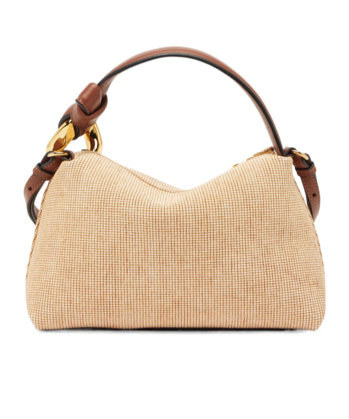 Jw Anderson Small Jwa Corner Bag In Nude