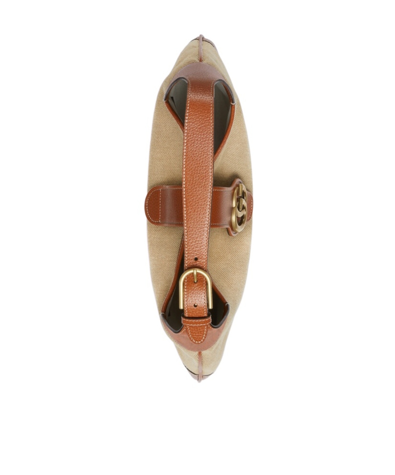 Gucci Large Aphrodite Shoulder Bag In Nude