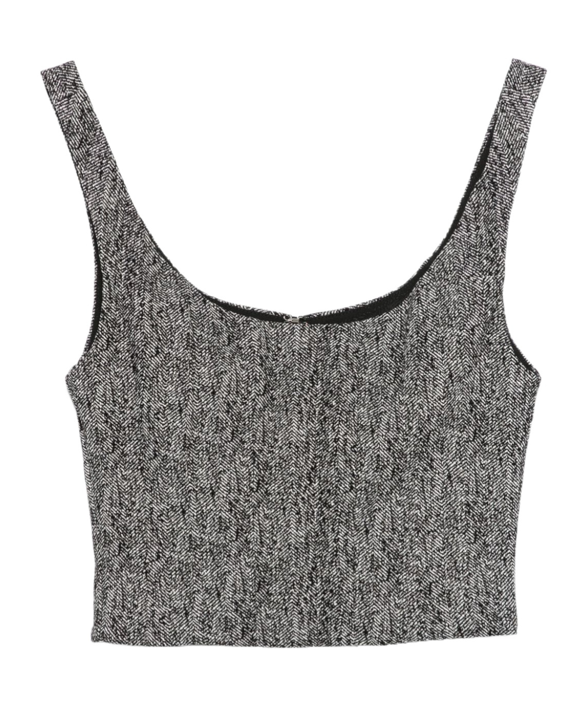 Staud Sleeveless Vest In Gray