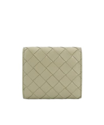 Bottega Veneta Weaving Wallet In Nude