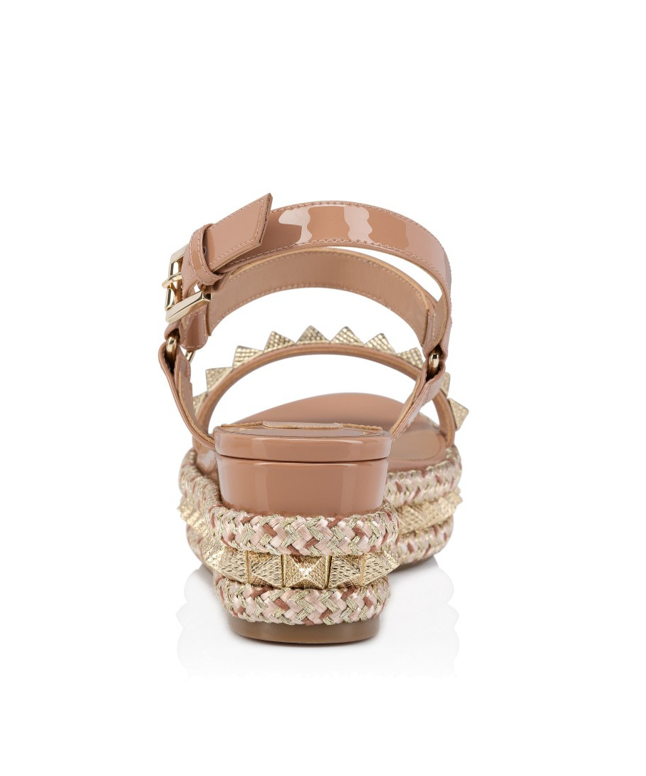 Christian Louboutin Round Toe High Heel Sandals