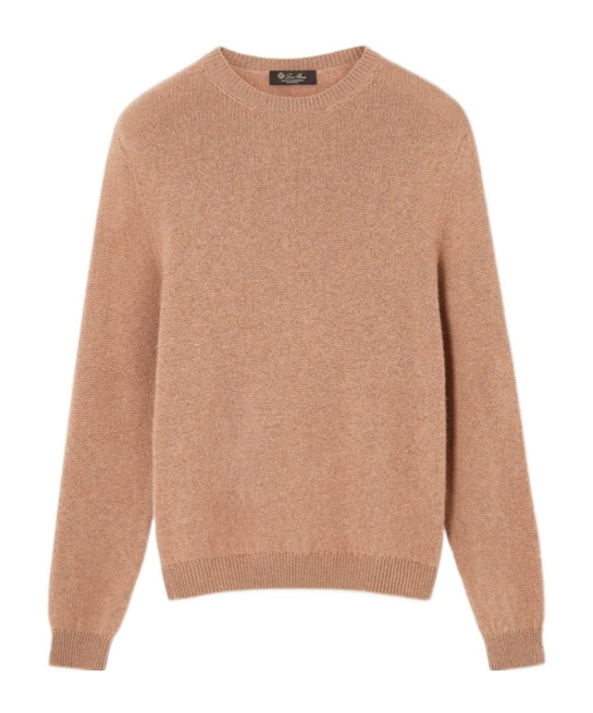 Loro Piana Fobello Crewneck In Brown