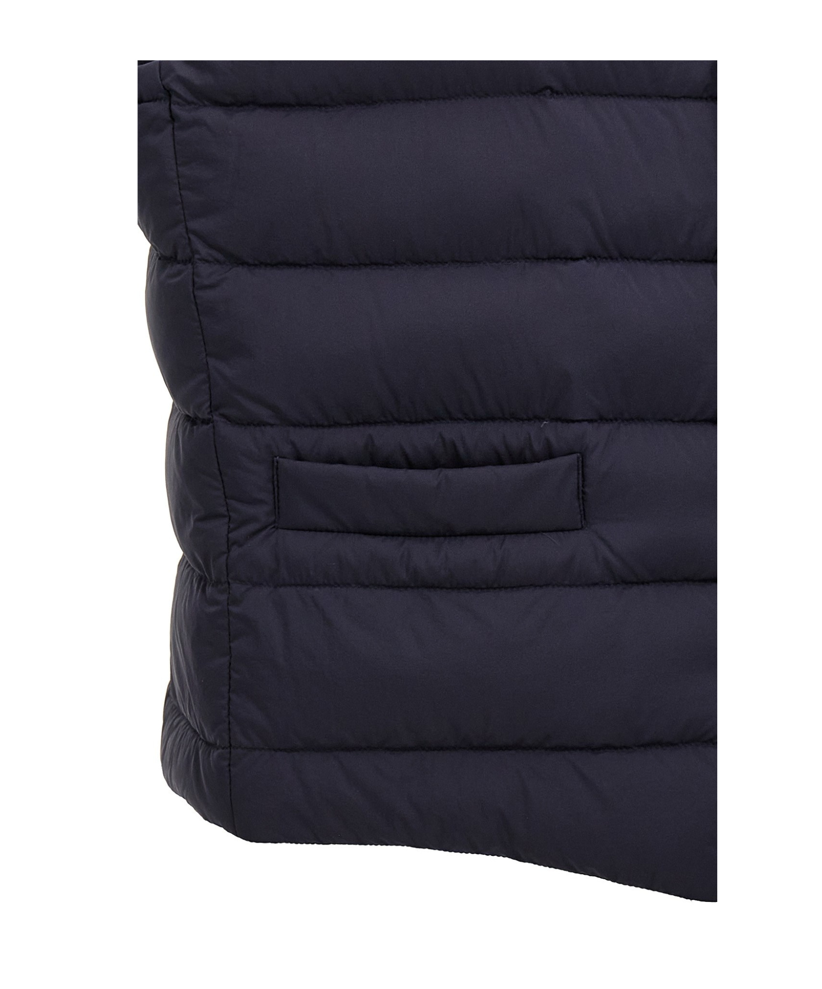 Herno Padded Button-up Gilet Vest In Black