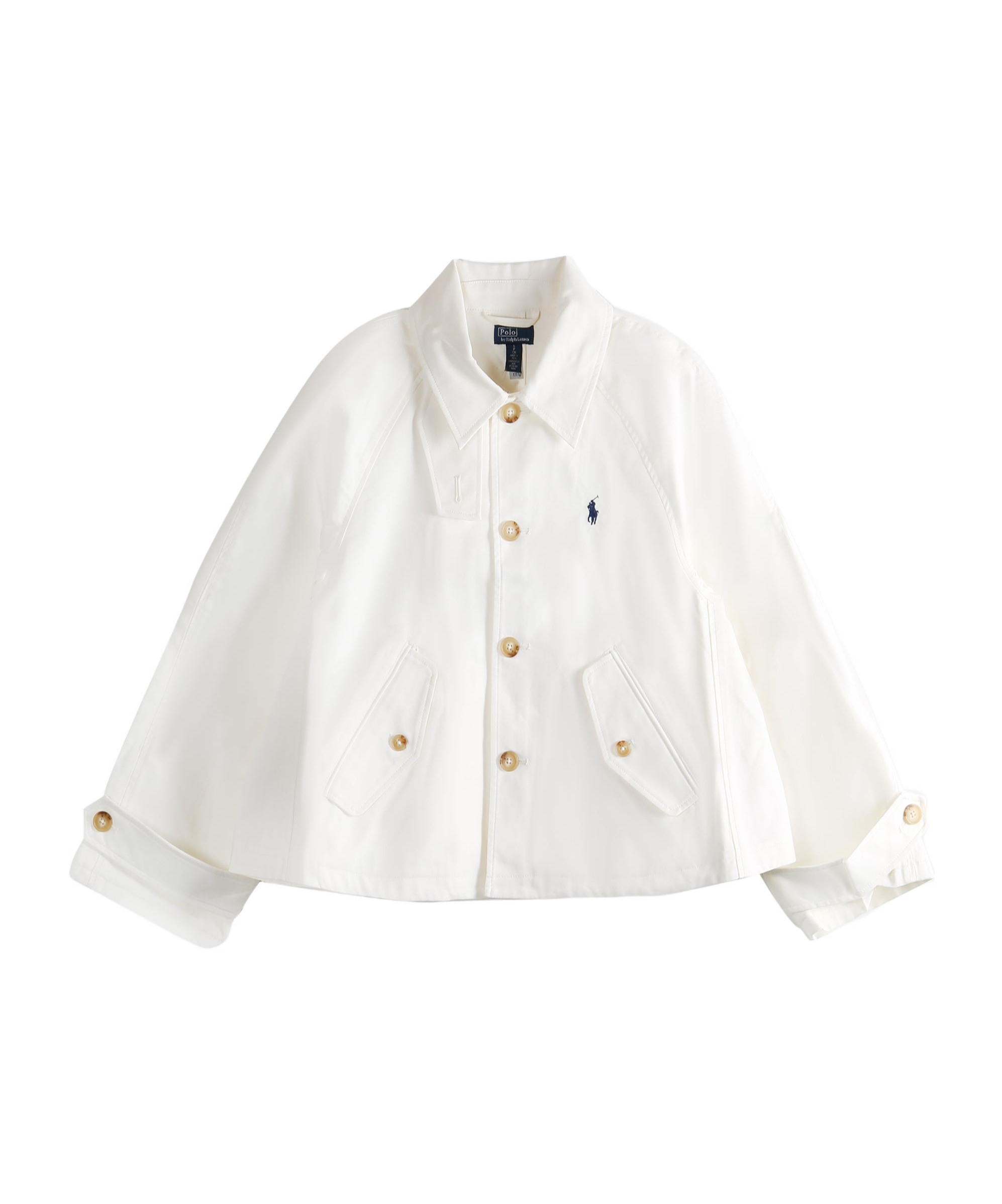 Polo Ralph Lauren Long-sleeved Casual Jacket In Neutral