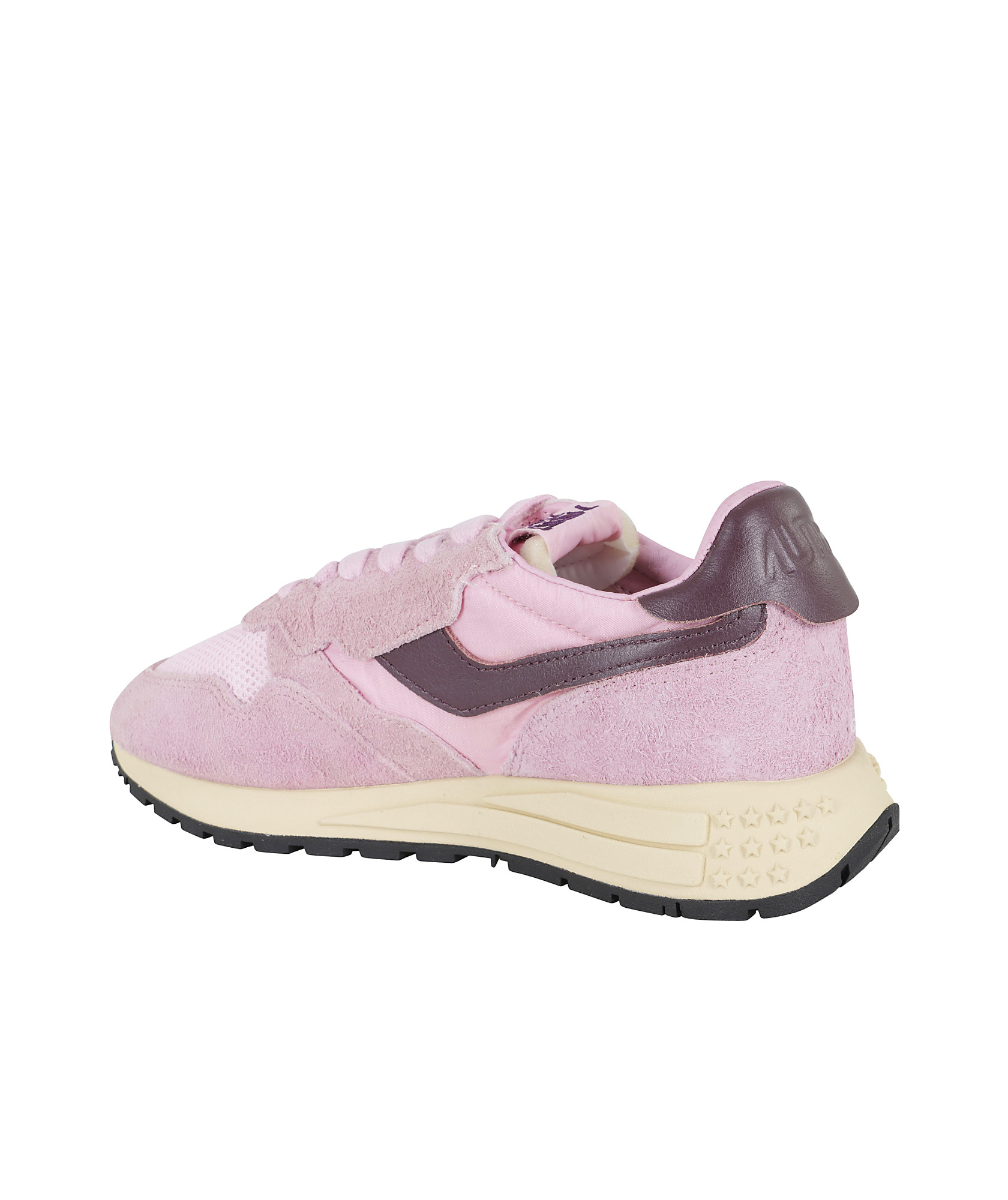 Autry Laced Sneakers In Pink