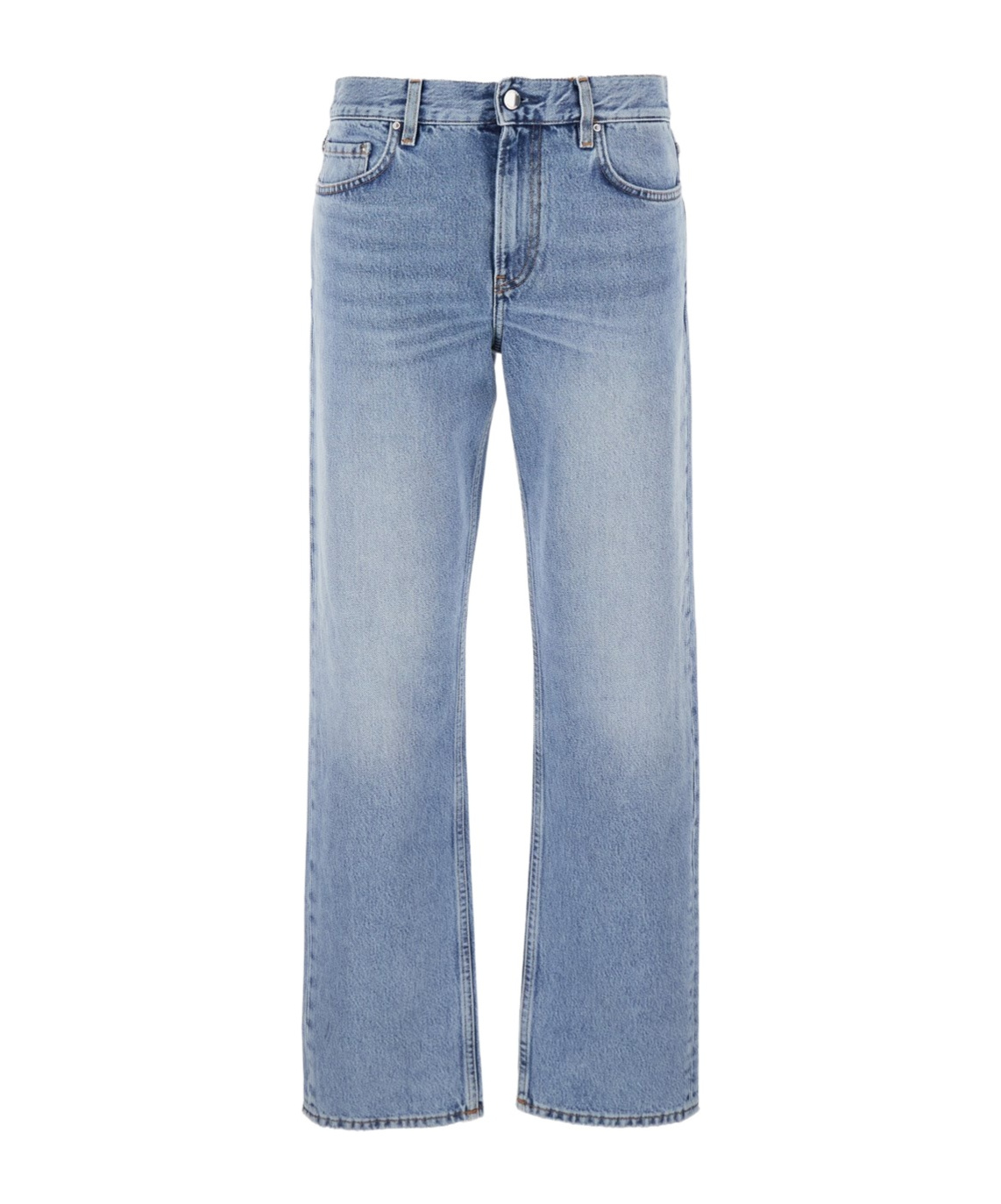 Totême Jeans With Belt Loops In Blue