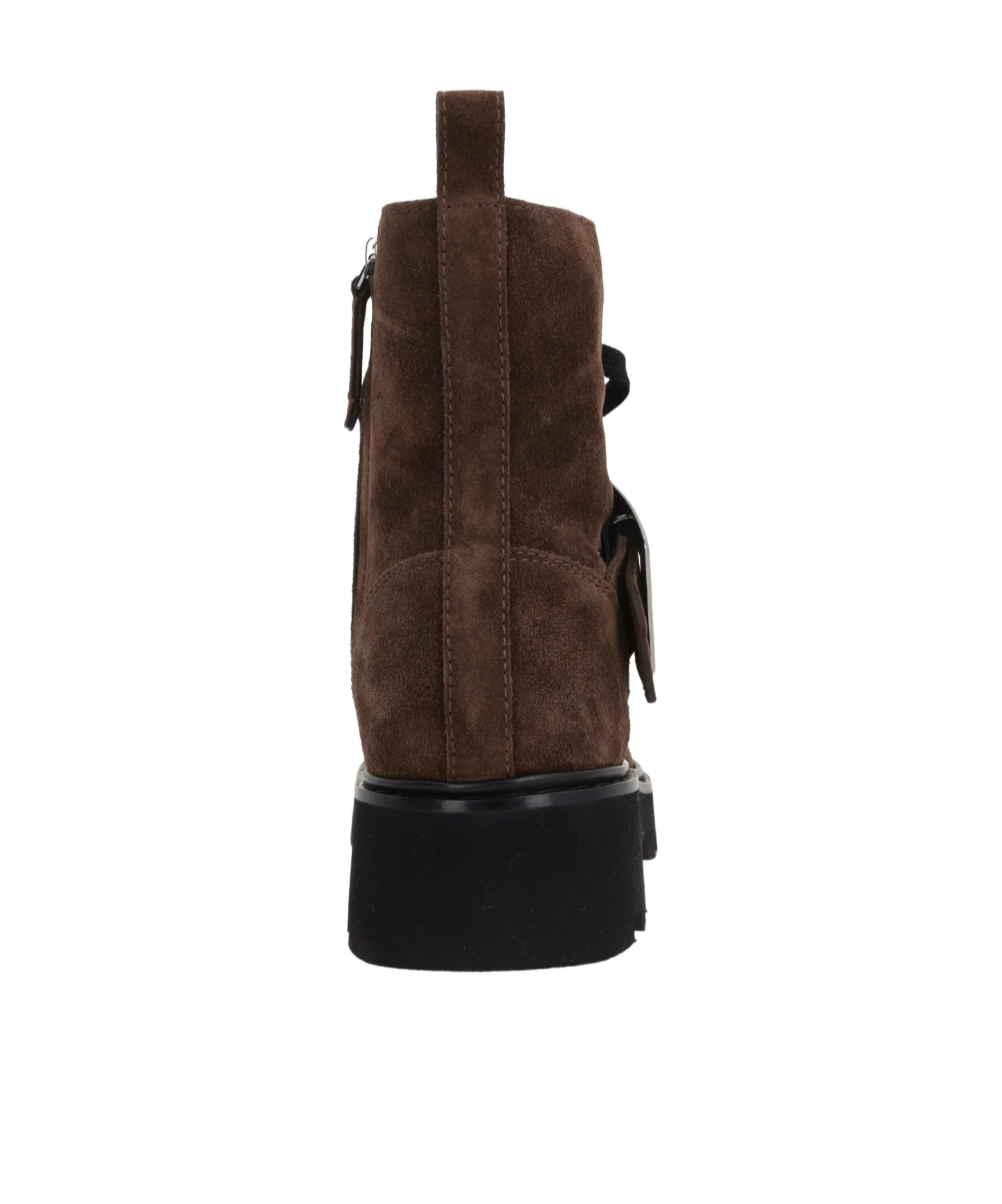Roger Vivier Viv' Rangers Combat Boots In Suede
