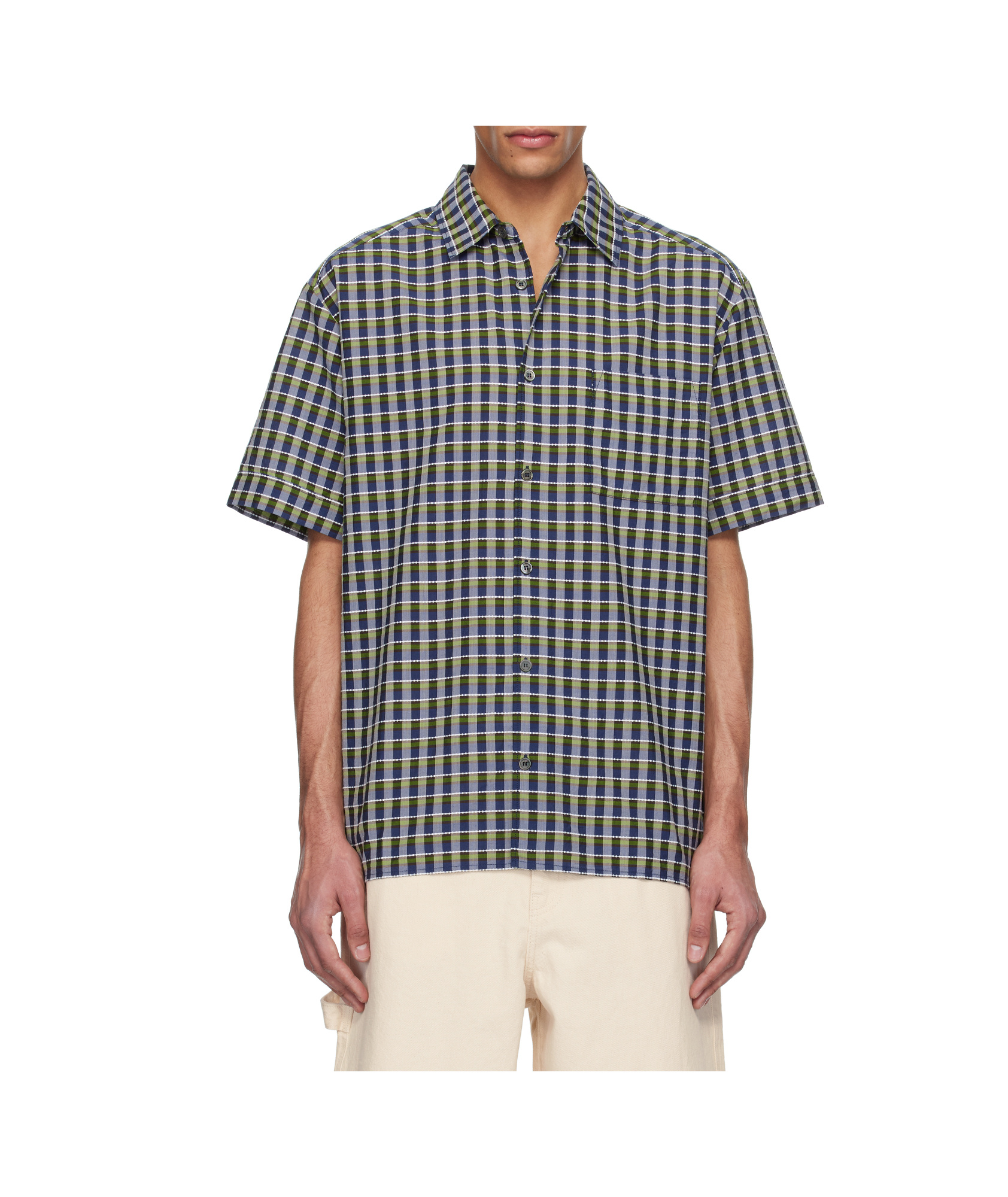 Apc Ross Short-sleeve Shirt In Nude