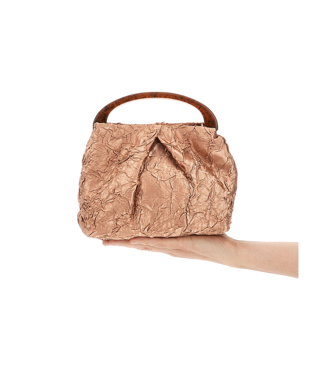 Shop Dries Van Noten Pleated Tote Bag