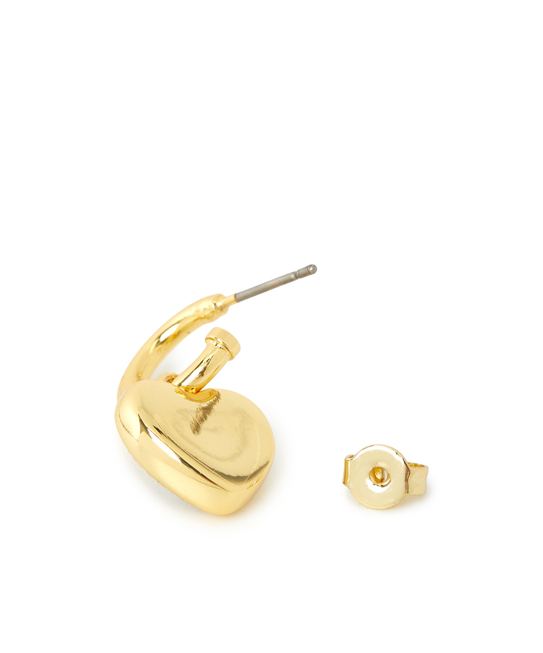 COACH HEART-SHAPED EARRINGS