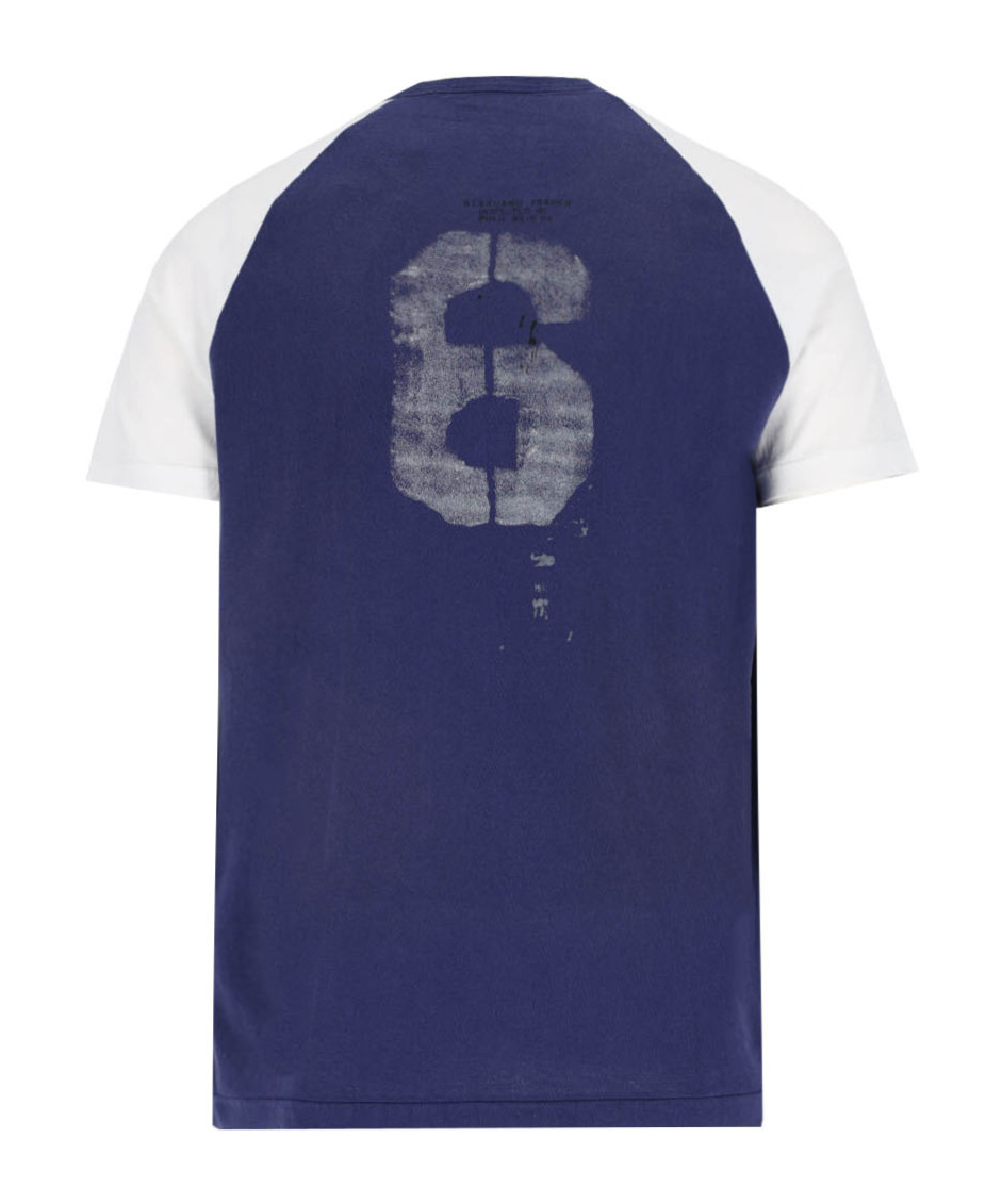 Polo Ralph Lauren Crew Neck Graphic Print Contrast Sleeves