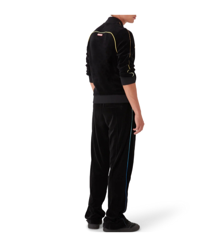 Casablanca Logo Patch Casual Jacket In Black