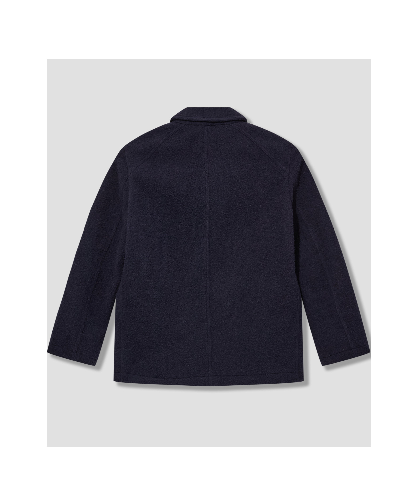 Drake's London Duffel Coat In Black